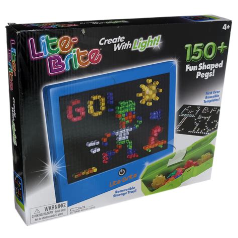 The Lite Brite Magic Screen Deluxe Set 326 Pieces: Educational and Entertaining